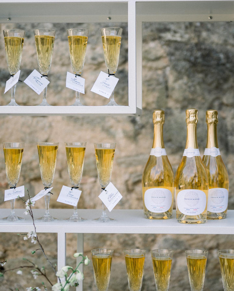 The eternal Wedding Season: toasting with French Bloom's alcohol-free sparkling wines